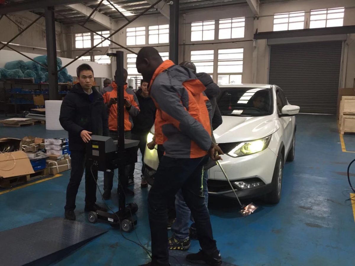 Jevol Inspection Client Visiting - Brake Tester,Sideslip Tester,Suspension Tester, Play ...