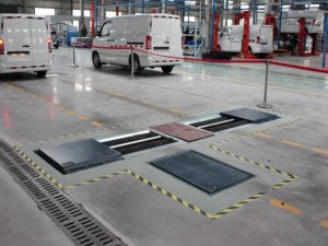 3-in-1 vehicle Test Lane