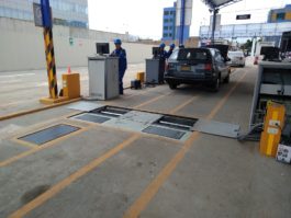 Vehicle inspection station